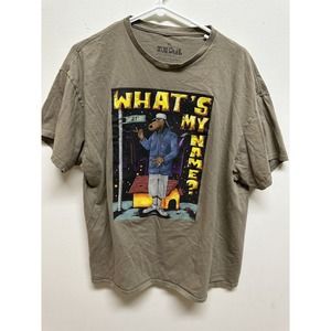 Mens T-shirt Snoop Dog Style Graphic | Size XLarge